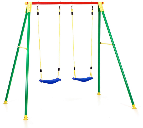 acquista Balançoire de jardin 2 places 212x166x200 cm en acier Kiko 2