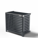 Cover Pompa di Calore 105x65x150 cm installazione a terra vicino la parete Big Blade VL Antracite 