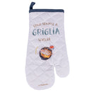 Guanto Cucina Griglia Griglia in Cotone VdE Tivoli 1996 Le Travisate Bianco