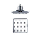 Soffione Doccia 20x20 cm con LED per Controlla Temperatura Acqua Sined  Grigio