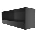 Camino a Bioetanolo da Parete 115x39,8 cm Flig Phoenix Nero