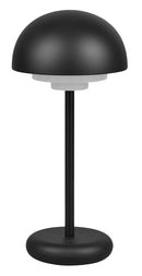 Lampada da Tavolo da Esterno a LED in Plastica Nero Opaco