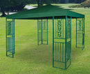 Gazebo da Giardino 3x3m in Metallo Morel Ferro Verde