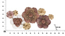 Pannello Florr 117,5x10,5x57 cm in Ferro Multicolor