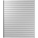 Casetta Box da Giardino 249,1x209,3x231,3 cm in Acciaio Zincato Grigio