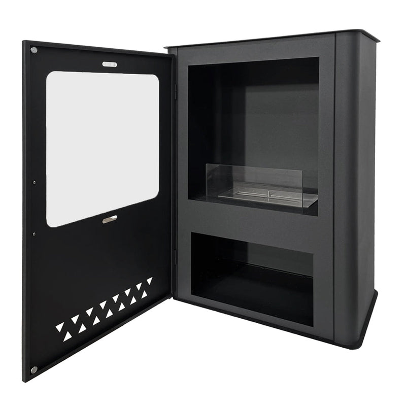 Stufa a Bioetanolo da Interno 50x30x68 cm Luisa    