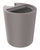 Seau de fontaine de jardin gris tourterelle H2O Arkema