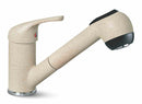 Rubinetto Cucina Miscelatore Monocomando Doccetta Estraibile Apell AP20GO Granito Avena