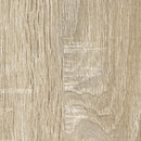 Mobile TV 2 Ripiani 2 Ante 120x40x55 cm per TV fino a 55" in Legno Naturale e Bianco