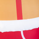 Omino Pan di Zenzero Gonfiabile 175x82x238 cm con Luci LED