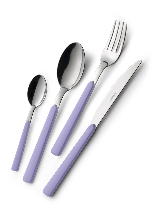 Servizio Set di Posate 24 Pezzi in Acciaio Eme Fast Lilla 65 prezzo