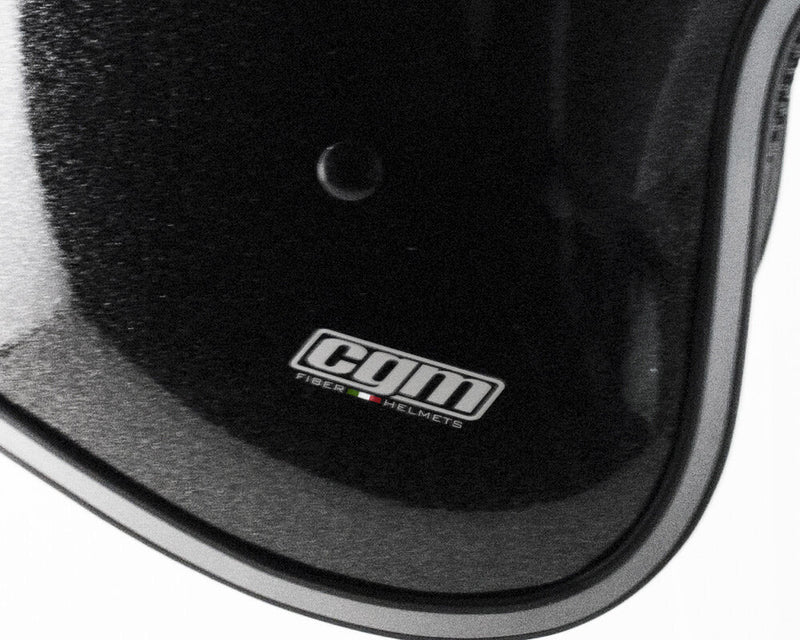 Casco Jet per Scooter CGM Diamond 170Y Nero Glitter Varie Misure