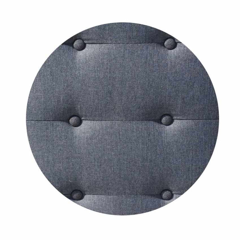 Divano Letto 192x75x76 cm in Tessuto Grigio Scuro