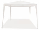 Gazebo da Giardino in Metallo 3x3m Soriani Bianco