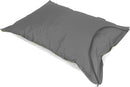 Cuscinone Slitta per Neve 160x110 cm in Acrilico Pomodone Scivolone Grigio Chiaro