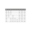 Guide a Scomparsa Slippe per Cassetti ad Estrazione Totale P390 Zincato Bianco Acciaio Emuca