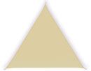 Tenda a Vela Ombreggiante Triangolare 5x5x5m in Poliestere Beige