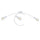 Suspension 3xE27 Blanc E-Energy Daniela Cadre Peint