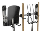 Appendi Attrezzi 74x15x30 cm Keter con 4 Ganci Capacità Totale 36 kg in Acciaio Grigio e Nero