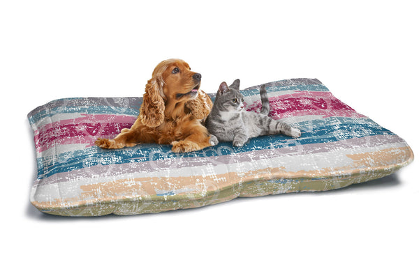 prezzo Coussin rembourré pour chiens et chats 60x100 cm en microfibre Love Lines