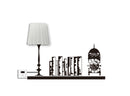 Sticker Paralume da Muro Shelf 100x80 cm Plastica