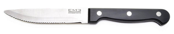 Couteau à Steak Jumbo 12 cm Lame Rivée Manche POM Eme Rodeo sconto