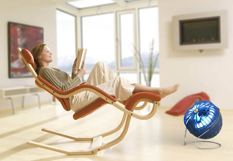 Zanzariera Elettrica ad Aspirazione 32W Moel Moon 3688B Blu