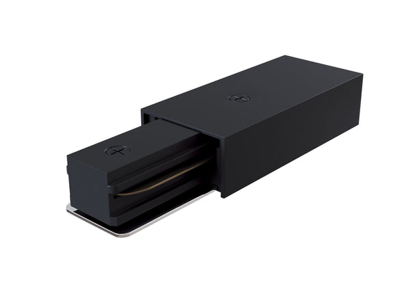 Connecteur d'interrupteur de fin de course pour systèmes d'éclairage sur rail monophasés noirs prezzo