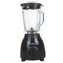 Frullatore Elettrico 500W Bicchiere 1,5 Litri 2 Velocità Kooper Nero