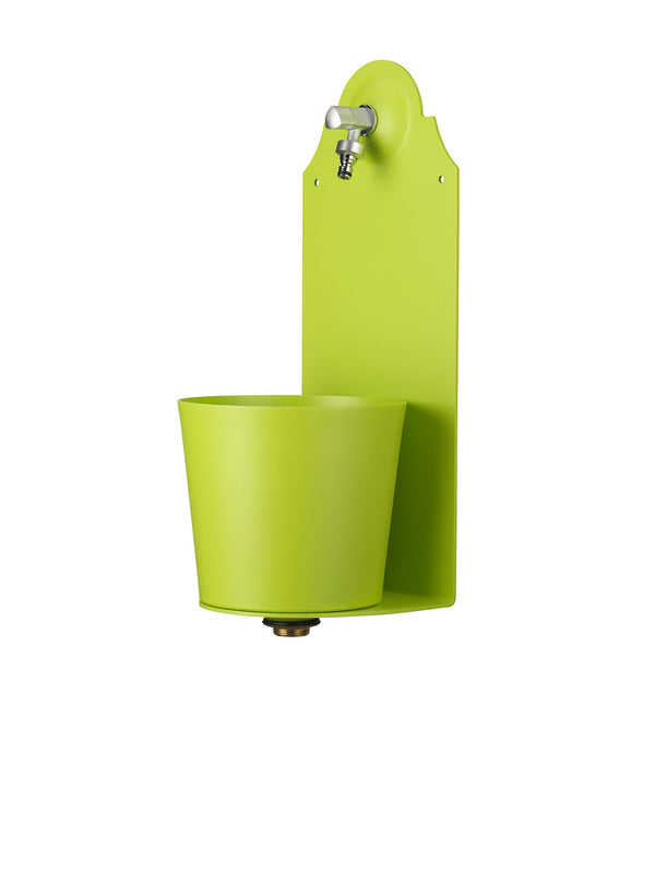 acquista Fontana a Parete da Giardino con Rubinetto Belfer 42/PRX Verde Acido