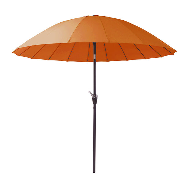 prezzo Ombrellone da Giardino Ø240xH236 cm Atlanta arancio