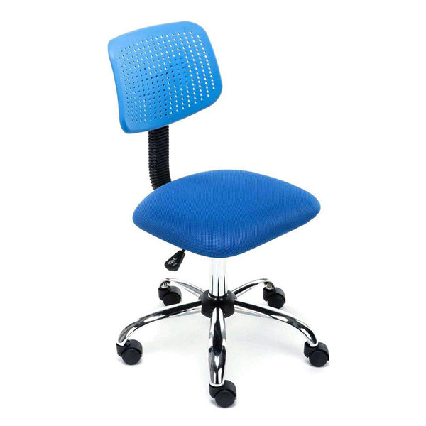 online Chaise de bureau opérative en tissu Painter Blue