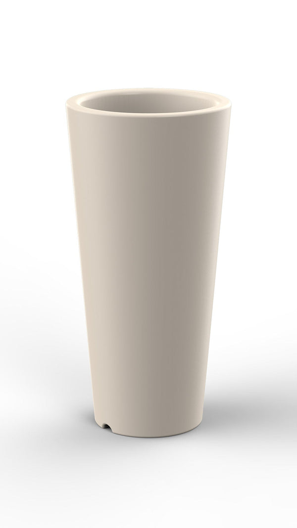 sconto Vase Ø34x86 cm en résine Arkema Tondo 86 Blanche