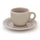 Tasse à expresso en grès gris Kaleidos