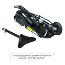 Monopattino Elettrico per Bambini 120W Pieghevole con Sedile Nero 