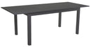 Tavolo da Giardino Allungabile 150/210x90x75 cm in Alluminio Sullivan  Antracite
