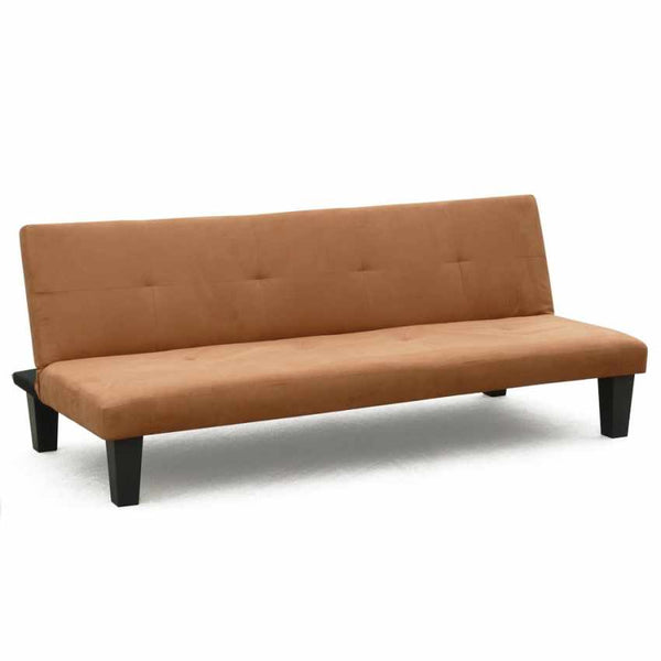 Canapé convertible 175x80x70 cm en microfibre marron online