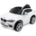 Voiture jouet électrique pour enfants 12V sous licence BMW X6M blanc