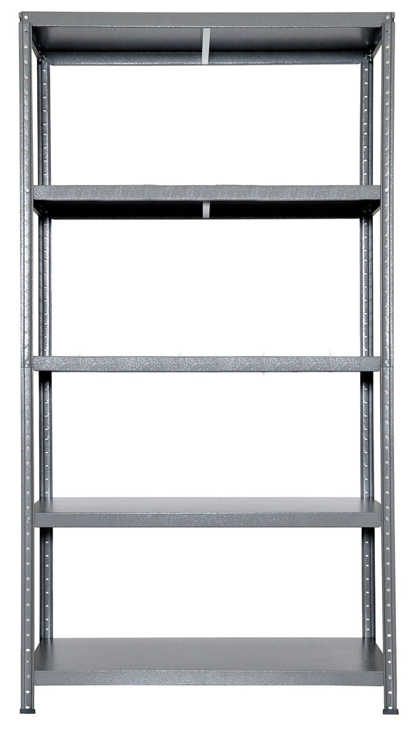 online Étagère Métal 5 étagères 100x40x187 cm Ettore Gris Martelé