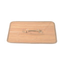 Cesta Portabiancheria 40x30x60 cm in Bambù con Coperchio e Fodera Rimovibile 