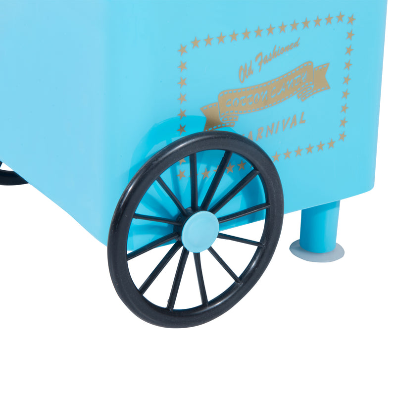 Macchina per Zucchero Filato 450W 30x30x28 cm con Accessori Azzurra