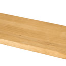 Libreria Moderna Sospesa a Scaletta 51x15x63,5 cm in Legno Naturale e Metallo