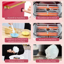 Macchina per Zucchero Filato 450W 30x30x28 cm con Accessori Rosso