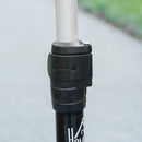 Monopattino a 3 Ruote per Bambini 54,7x32,5x59-69 cm con Ruote Luminose Rosso