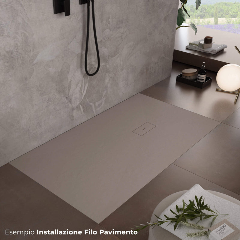 Piatto Doccia in Pietra Bonussi Manila Sabbia Varie Misure