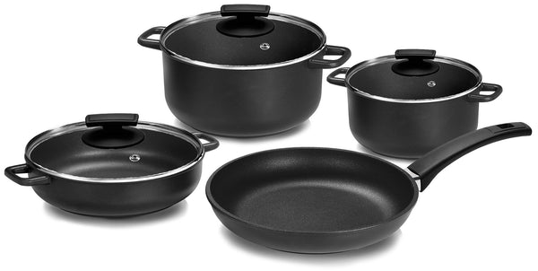 Batterie de cuisine 7 pièces Olympia Supreme Big en aluminium moulé antiadhésif prezzo