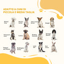 Cancellino per Cani  Taglia Piccola e Media 60,5-102x73 cm in Legno di Pino Naturale