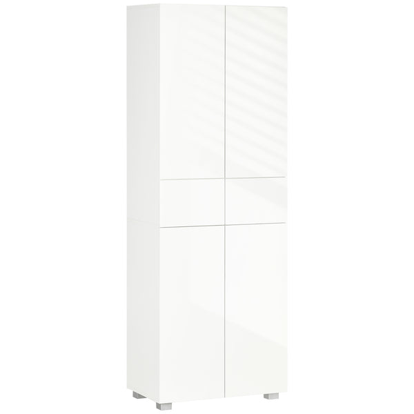 Cuisine Garde-Manger 60x35x170 cm en MDF et Aggloméré Blanc acquista