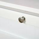 Mobile Dispensa Alto 4 Ante 1 Cassetto 68,6x40x164 cm in MDF Bianco