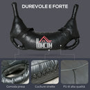 Sacca Bulgara 20 Kg 72x50x18 cm per Allenamento Fitness Nero